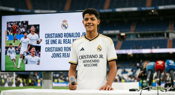 C罗之子即将加盟皇马 继承7号战袍冲击世界杯