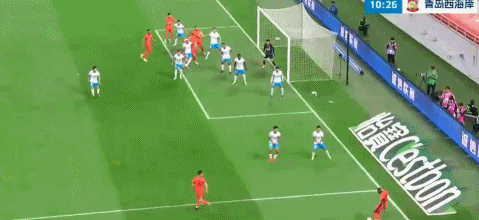 青岛海牛门将李昊神扑救引国足门将位置热议